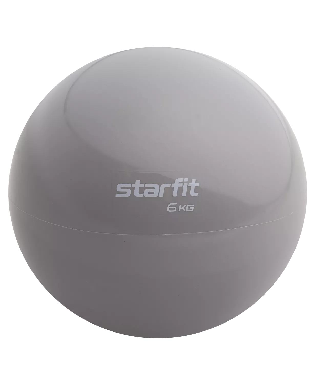 Медбол Starfit GB-703 6 кг, тепло-серый пастель