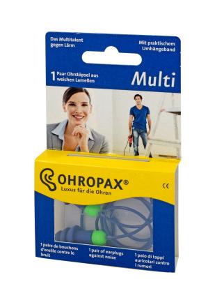 Многоразовые беруши OHROPAX MULTI со шнурком