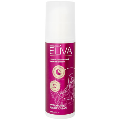 Ночной питательный крем-венотоник ELIVA Venotonic Night Cream, 150 мл