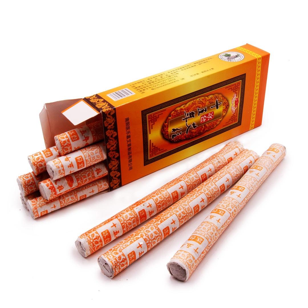 Ароматические благовония из смеси трав Moxa Rolls “Большие полынные роллы”, 5 шт