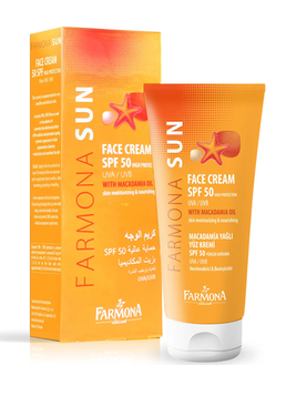 Крем для лица Farmona Sun с маслом макадамии SPF 50, 50 мл