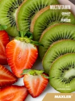 БАД Maxler «Мультивитамин» вкус клубники и киви шипучие таблетки, 20 шт для энергии и иммунитета