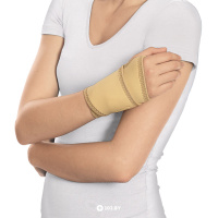 Бандаж фиксирующий на запястье Польза (1112) бежевый