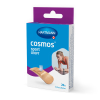 Пластырь Cosmos Sport 1,9 см х 7,2 см, 20 шт